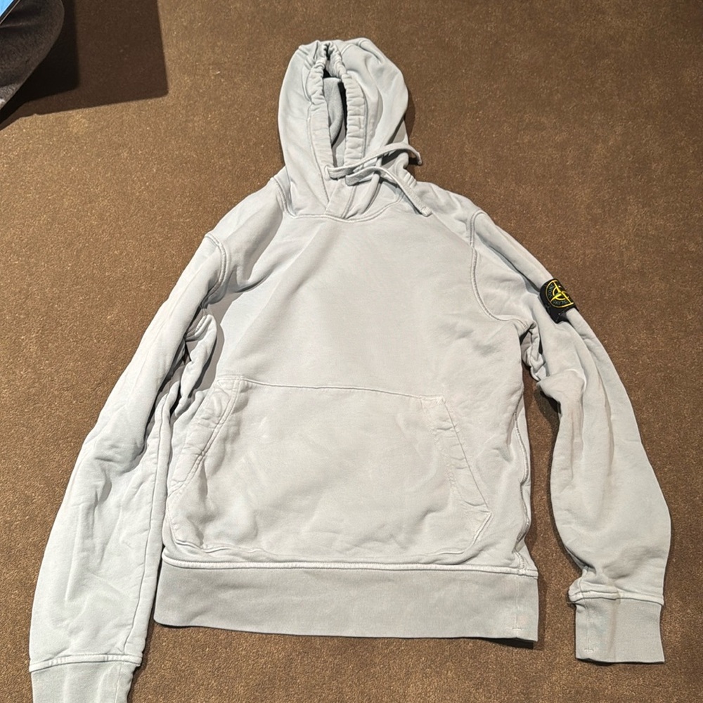 Stone Island Luxury Blue Hoodie